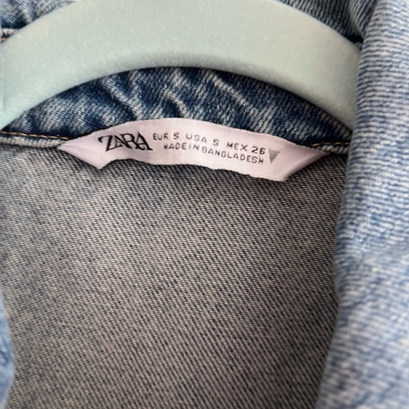 Zara long denim dress size small - Picture 5 of 5